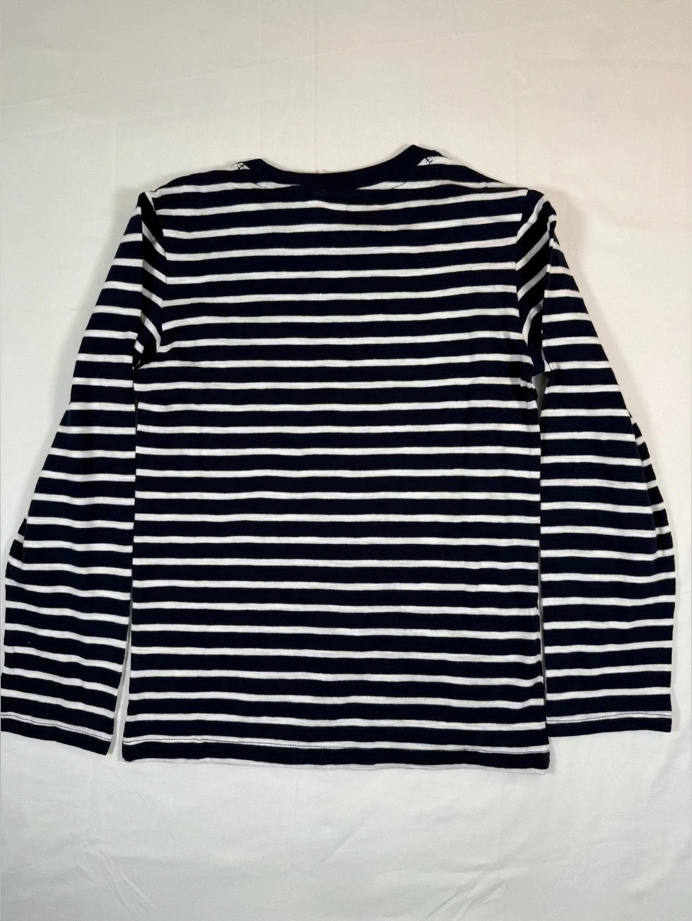 NWT JANIE AND JACK Boys Striped Pocket Long Sleeve Size 8 Coastal Nautical NEW